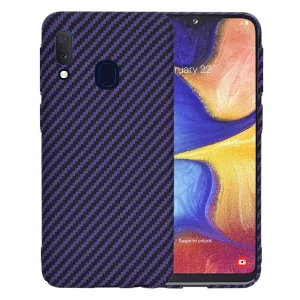 Husa pentru Samsung Galaxy A20e - Techsuit Carbonite FiberShell - Purple