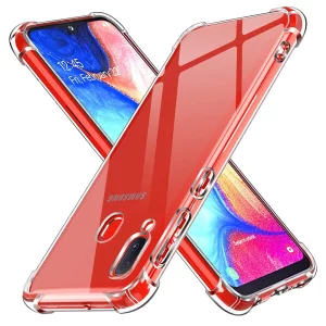 Husa pentru Samsung Galaxy A20e - Techsuit Shockproof Clear Silicone - Clear