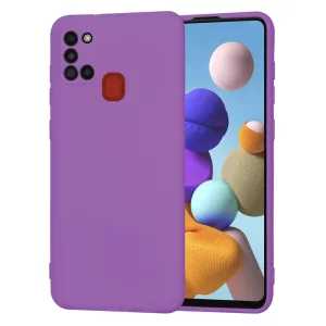 Husa pentru Samsung Galaxy A21s - Techsuit SoftFlex - Purple