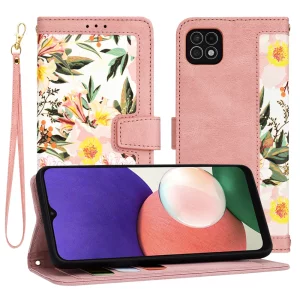 Husa pentru Samsung Galaxy A22 5G - Techsuit FlipCraft - Sweetheart Pink