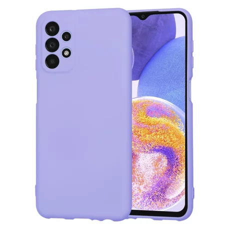 Husa pentru Samsung Galaxy A23 4G / A23 5G - Techsuit SoftFlex - Light Purple