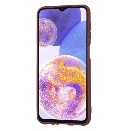 Husa pentru Samsung Galaxy A23 4G / A23 5G - Techsuit SoftFlex - Plum Red