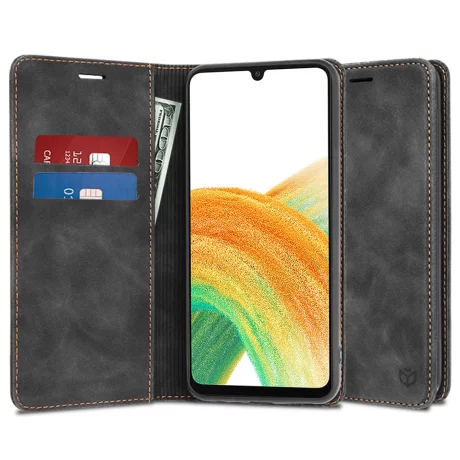 Husa pentru Samsung Galaxy A33 5G - Techsuit Confy Cover - Black