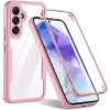 Husa pentru Samsung Galaxy A35 5G + Folie - Techsuit ColorVerse 360 Series - Pink