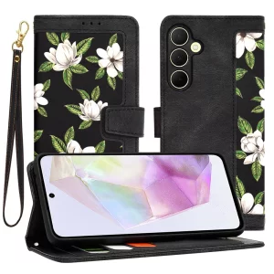 Husa pentru Samsung Galaxy A35 5G - Techsuit FlipCraft - Flowers of the Dawn