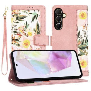 Husa pentru Samsung Galaxy A35 5G - Techsuit FlipCraft - Sweetheart Pink