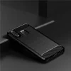 Husa pentru Samsung Galaxy A40 - Techsuit Carbon Silicone - Black