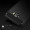 Husa pentru Samsung Galaxy A5 2017 A520 - Techsuit Carbon Silicone - Black