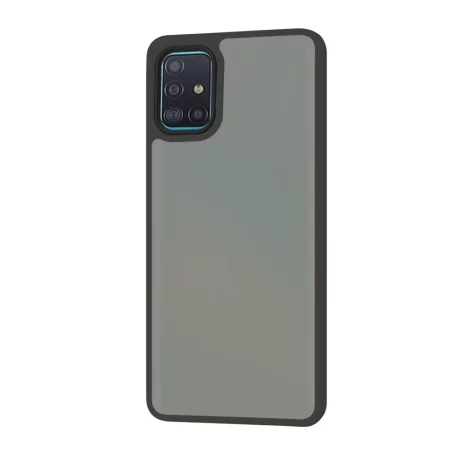 Husa pentru Samsung Galaxy A51 4G - Techsuit HaloFrost Series - Black