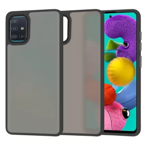 Husa pentru Samsung Galaxy A51 4G - Techsuit HaloFrost Series - Black