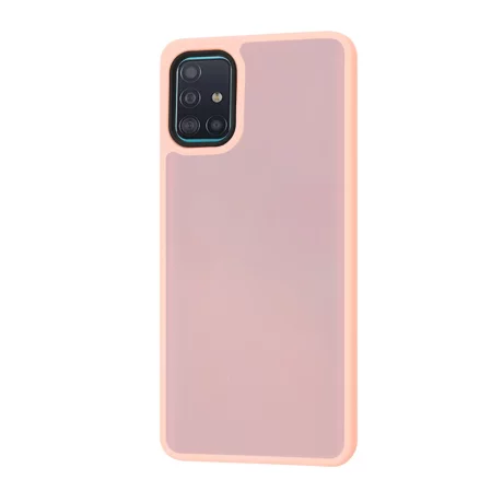 Husa pentru Samsung Galaxy A51 4G - Techsuit HaloFrost Series - Pink