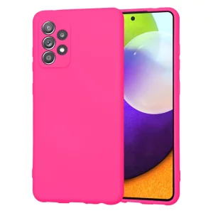 Husa pentru Samsung Galaxy A52 4G / A52 5G / A52s 5G - Techsuit SoftFlex - Hot Pink
