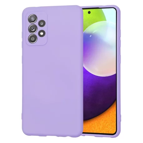 Husa pentru Samsung Galaxy A52 4G / A52 5G / A52s 5G - Techsuit SoftFlex - Light Purple