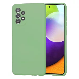 Husa pentru Samsung Galaxy A52 4G / A52 5G / A52s 5G - Techsuit SoftFlex - Mint Green