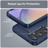 Husa pentru Samsung Galaxy A55 5G - Techsuit Carbon Silicone - Blue