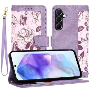 Husa pentru Samsung Galaxy A55 5G - Techsuit FlipCraft - Mysterious Purple