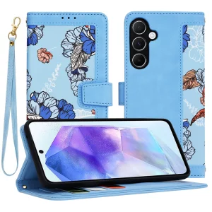 Husa pentru Samsung Galaxy A55 5G - Techsuit FlipCraft - Vibrant Blue