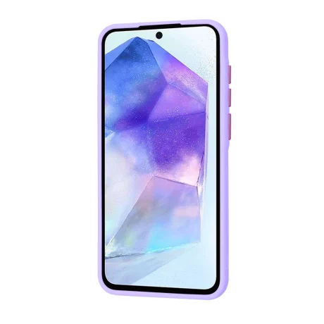 Husa pentru Samsung Galaxy A55 5G - Techsuit HaloFrost Series - Light Purple