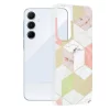 Husa pentru Samsung Galaxy A55 5G - Techsuit Marble Series - Purple Hex
