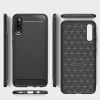Husa pentru Samsung Galaxy A70 / A70s - Techsuit Carbon Silicone - Black