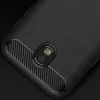 Husa pentru Samsung Galaxy J3 2017 J330, Galaxy J3 Pro 2017 - Techsuit Carbon Silicone - Black