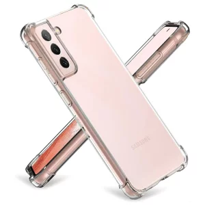 Husa pentru Samsung Galaxy S21 5G - Techsuit Shockproof Clear Silicone - Clear