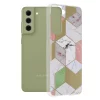 Husa pentru Samsung Galaxy S21 FE 5G - Techsuit Marble Series - Purple Hex