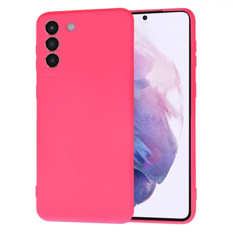 Husa pentru Samsung Galaxy S21 Plus 5G - Techsuit SoftFlex - Hot Pink