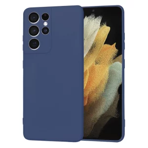 Husa pentru Samsung Galaxy S21 Ultra 5G - Techsuit SoftFlex - Navy Blue