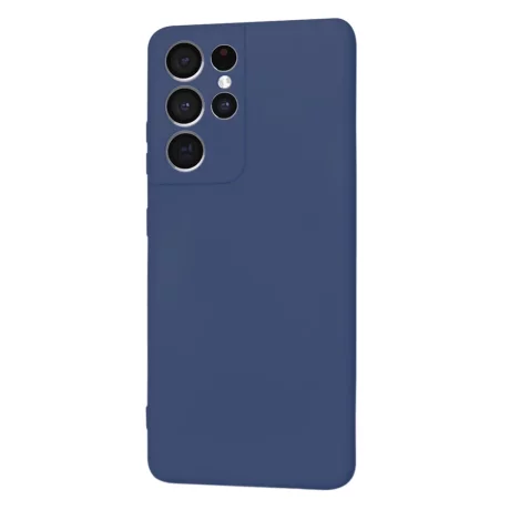 Husa pentru Samsung Galaxy S21 Ultra 5G - Techsuit SoftFlex - Navy Blue