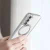 Husa pentru Samsung Galaxy S22 Plus 5G - Techsuit Luxury Crystal MagSafe - Silver