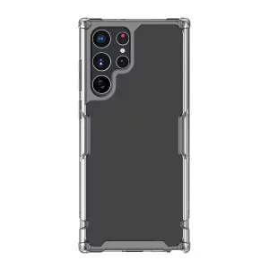 Husa pentru Samsung Galaxy S22 Ultra 5G  - Nillkin Nature TPU Pro Case - Transparent