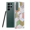 Husa pentru Samsung Galaxy S22 Ultra 5G  - Techsuit Marble Series - Purple Hex
