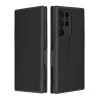 Husa pentru Samsung Galaxy S22 Ultra 5G Techsuit Safe Wallet Plus, Black