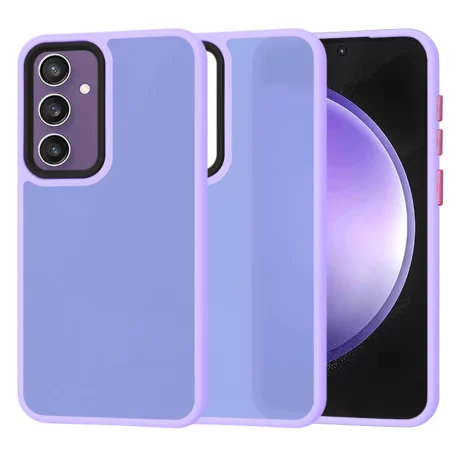 Husa pentru Samsung Galaxy S23 FE - Techsuit HaloFrost Series - Light Purple