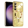 Husa pentru Samsung Galaxy S23 FE - Techsuit Luxury Glitter MagSafe - Gold