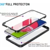 Husa pentru Samsung Galaxy S23 Plus + Folie - Techsuit ColorVerse 360 Series - Black