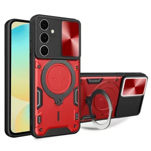 Husa pentru Samsung Galaxy S24 FE - Techsuit CamGuard Pro - Red