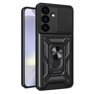 Husa pentru Samsung Galaxy S24 - Techsuit CamShield Series - Black