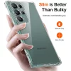 Husa pentru Samsung Galaxy S24 Ultra - Techsuit Shockproof Clear Silicone - Clear