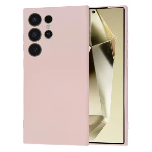 Husa pentru Samsung Galaxy S24 Ultra - Techsuit SoftFlex - Pink Sand