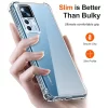 Husa pentru Xiaomi 12T / 12T Pro - Techsuit Shockproof Clear Silicone - Clear