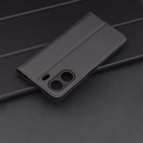 Husa pentru Xiaomi Redmi 13C 4G / C65 - Techsuit Magskin Book - Black