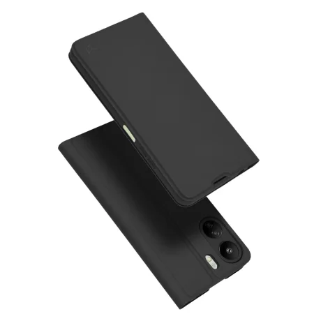 Husa pentru Xiaomi Redmi 13C 4G / C65 - Techsuit Magskin Book - Black