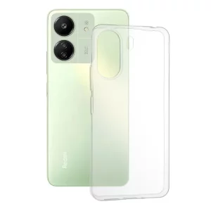 Husa pentru Xiaomi Redmi 13C 4G / Poco C65 - Techsuit Clear Silicone [Camera Protection] - Transparent