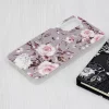 Husa pentru Xiaomi Redmi 13C 4G / Poco C65 - Techsuit Marble Series - Bloom of Ruth Gray