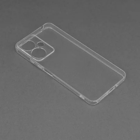 Husa pentru Xiaomi Redmi 13C 5G / Poco M6 - Techsuit Clear Silicone [Camera Protection] - Transparent
