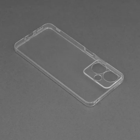 Husa pentru Xiaomi Redmi 13C 5G / Poco M6 - Techsuit Clear Silicone [Camera Protection] - Transparent