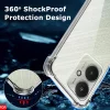 Husa pentru Xiaomi Redmi 13C 5G / Poco M6 - Techsuit Shockproof Clear Silicone [Camera Protection] - Clear