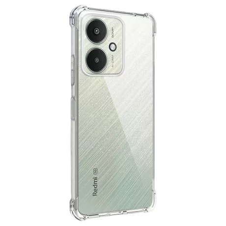Husa pentru Xiaomi Redmi 13C 5G / Poco M6 - Techsuit Shockproof Clear Silicone [Camera Protection] - Clear